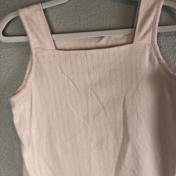 Premier International Womens Tank Top Size Large Pink Feminine Basic Shirt - Picture 2 of 7